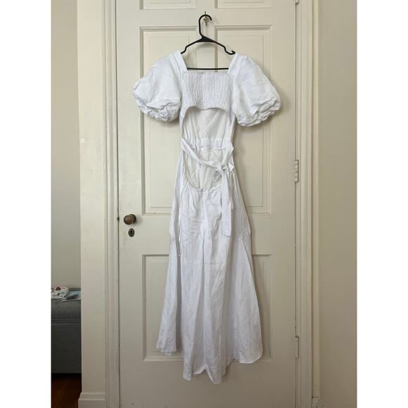 ASTR the Label Angeles White Midi Maxi Dress - Medium - Picture 5 of 8
